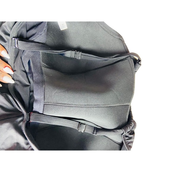 Swim by Cacique Womens Plus Tassel Tankini Swim Top Swimwear Black Size 20 - Picture 5 of 7